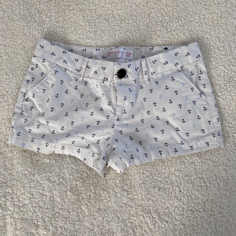 No Boundaries Patterned Shorts